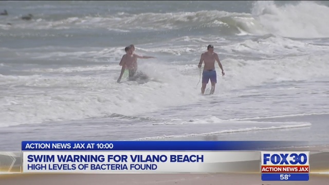 Florida Department Of Health Lifts Swim Advisory For Vilano Beach Florida Department Of Health Lifts Swim Advisory For Vilano Beach Wjax Tv